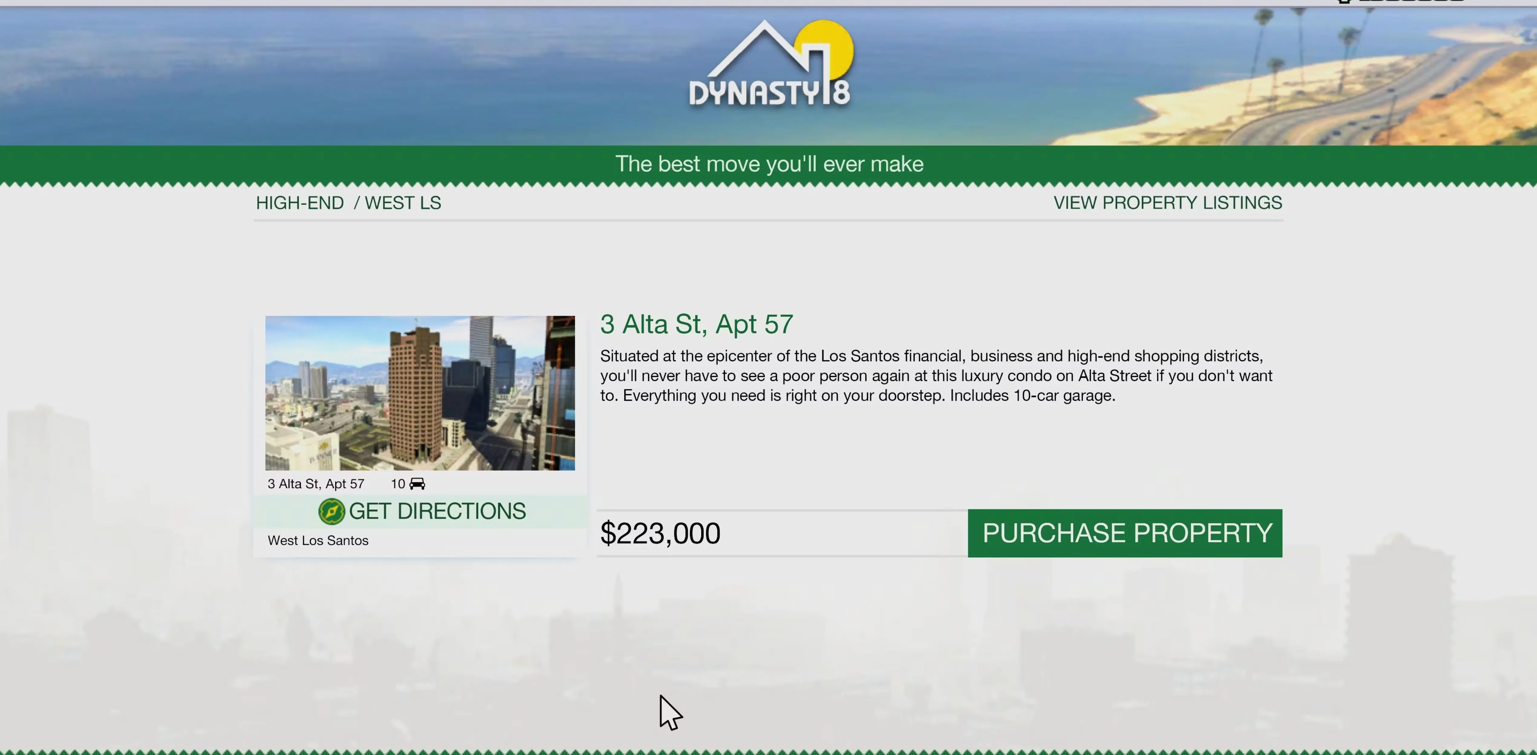 3 Alta Street Tower Apt 57 gta online
